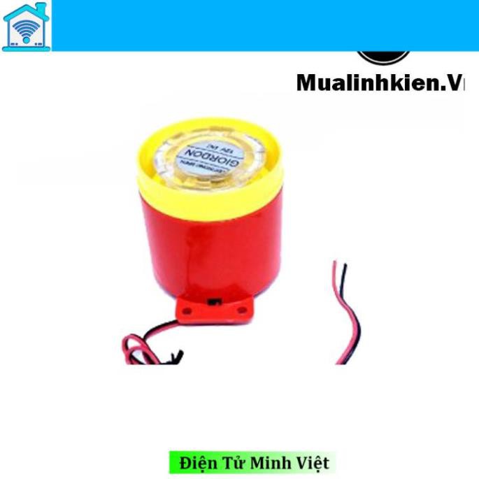 Còi Hú Báo Động 6 Tiếng Cảnh Sát- 12VDC