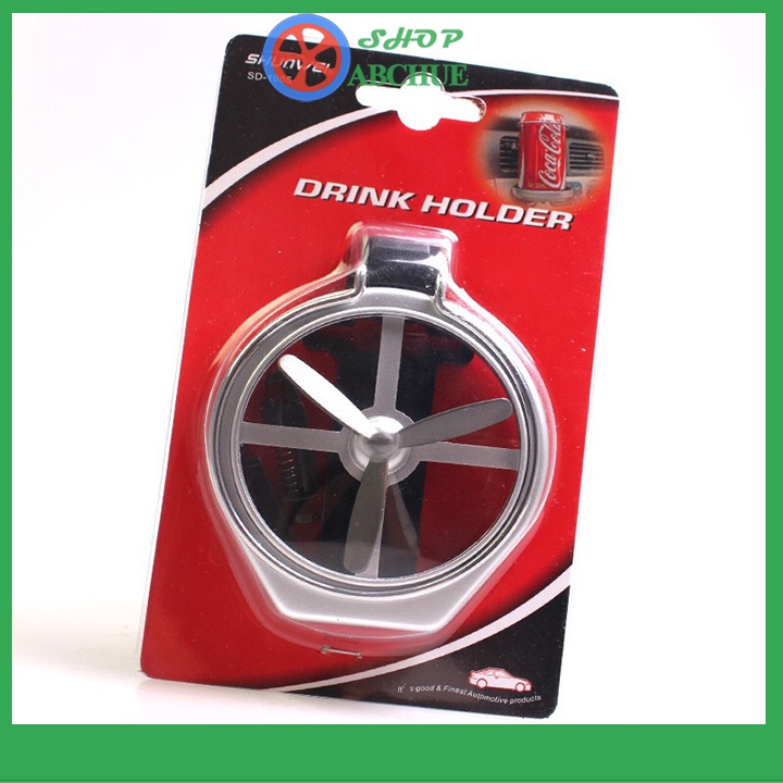 Giá  đỡ cốc trên ô tô hình cánh quạt