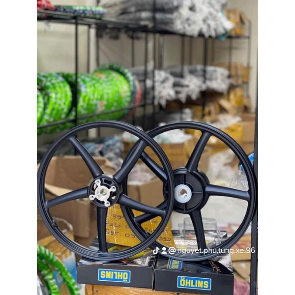 Mâm 5c lắp Sirius, Exciter 2010 , Ex 50cc