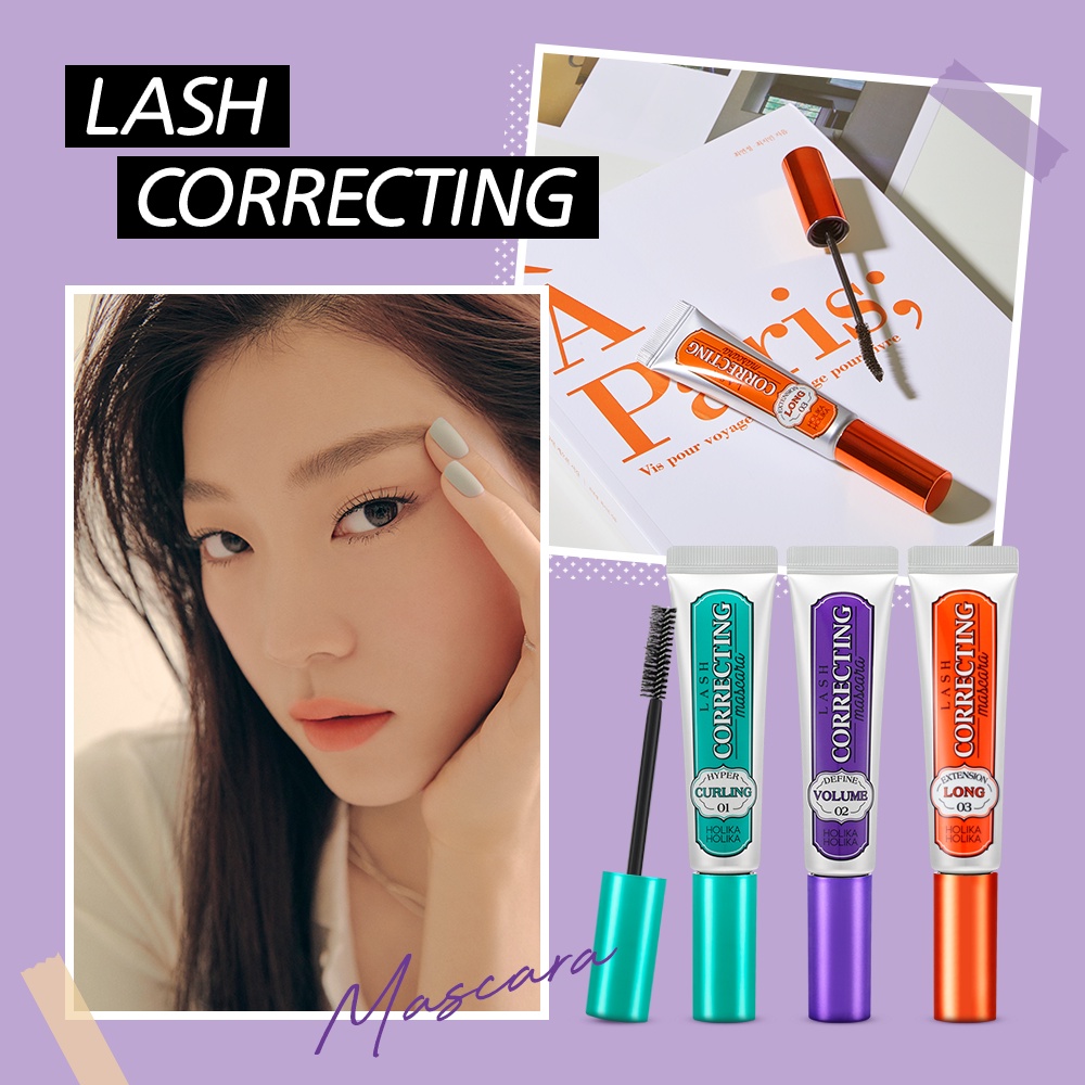 [HÀNG TẶNG KHÔNG BÁN] Mascara HOLIKA HOLIKA chuốt cong mi không thấm nước lâu trôi  9ml | BigBuy360 - bigbuy360.vn
