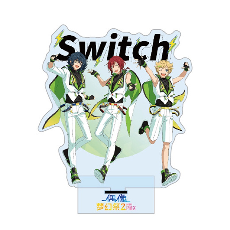Mô hình nhân vật anime có giá đỡ bằng acrylic để bàn trang trí