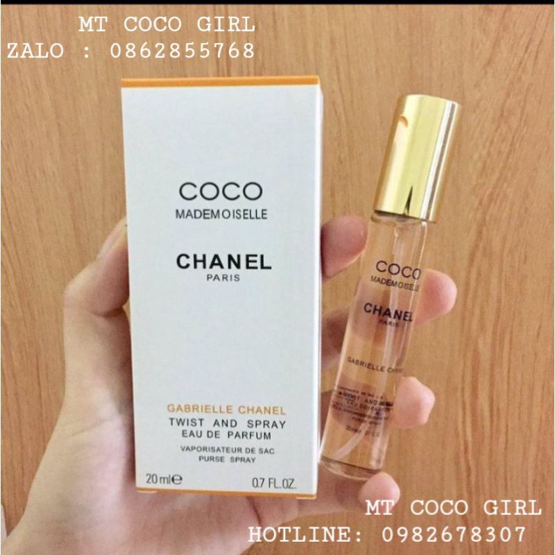 ✅Nước Hoa Nữ Coco Chanel Trắng Chiết 20Ml Sang Chảnh --Lưu Hương 6 - 8 Tiếng, Nhỏ gọn & Tiện Lợi