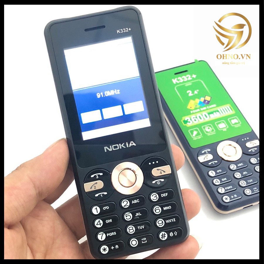 Điện Thoại Phổ Thông Giá Rẻ Nokia 4 Sim 4 Sóng Điện Thoại Đập Đá Cho Người Già - OHNO Việt Nam | BigBuy360 - bigbuy360.vn