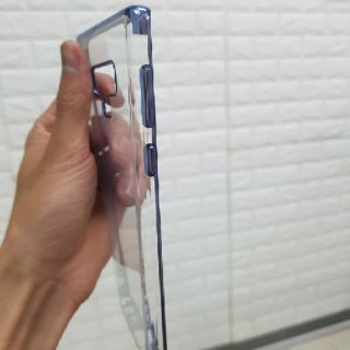 Ốp lưng Baseus Glitter Note 9 viền màu siêu dẻo