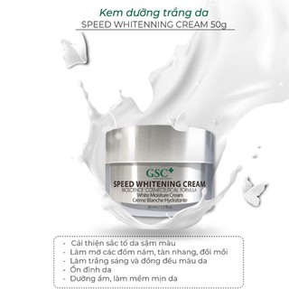 Kem Dưỡng Trắng Da Gsc + Hàn Quốc
