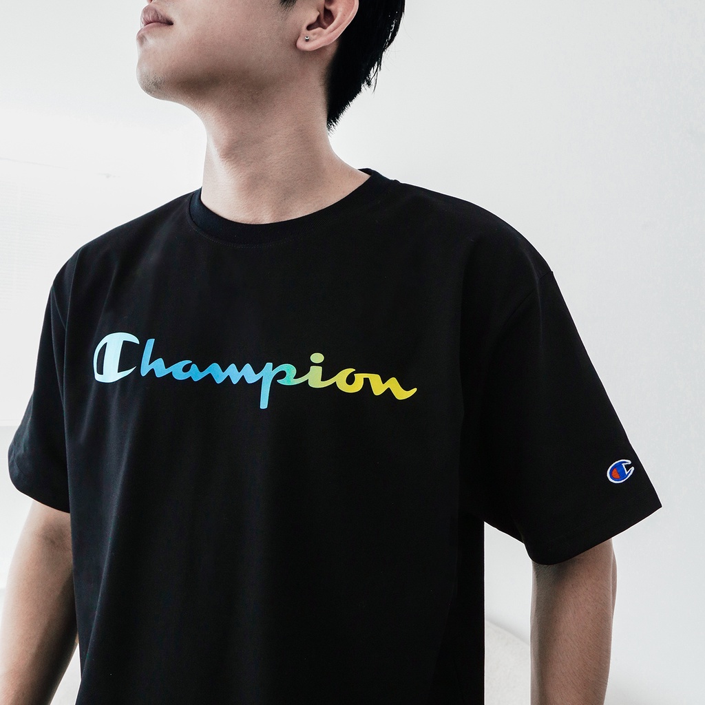 ÁO THUN CHAMPION BIG LOGO CHỮ IN NHIỀU MÀU