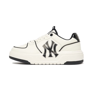 Giày thể thao mlb chunky liner low new york yankees off white,giày sneaker mlb đen trắng nam nữ tăng chiều cao full box