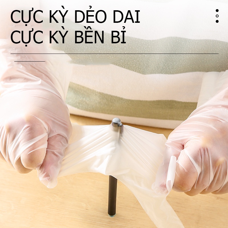 Găng tay làm bếp hộp 100 cái