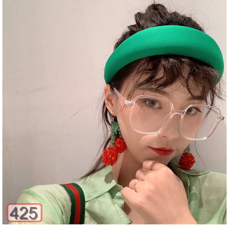 [Mã FARSSTGRE giảm 5K đơn bất kỳ] MẮT KÍNH GIẢ CẬN FORM VUÔNG TEEN 425 HOT TREND CỰC ĐẸP | BigBuy360 - bigbuy360.vn