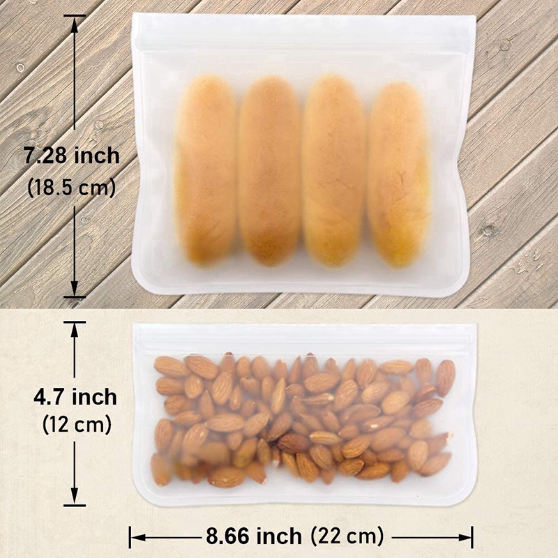 Túi silicon đựng bảo quản thực phẩm giữ tươi để tủ lạnh có thể tái sử dụng