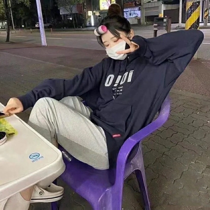 Áo Hoodie brand Hàn OIOI Signature