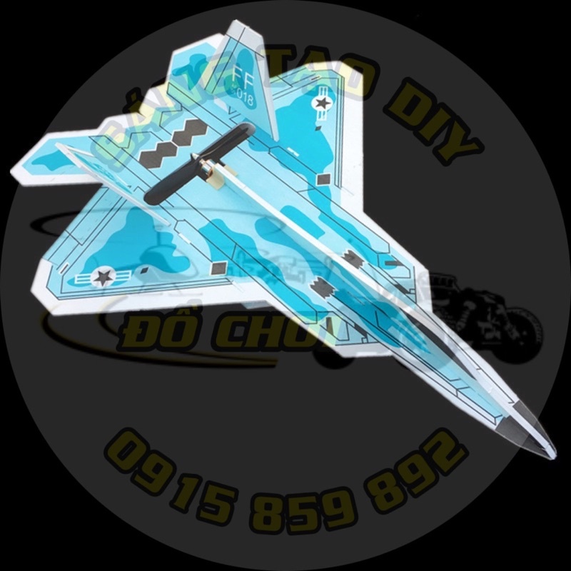 Vỏ kit máy bay RC Su27 F22 sơn sẵn. Kit dẻo chịu va đập tốt