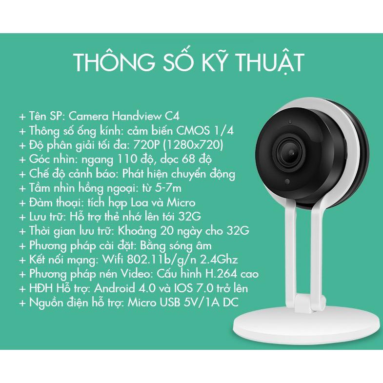 [HOT] Camera Quan Sát iThink Handview C4 - GamZone.com.vn