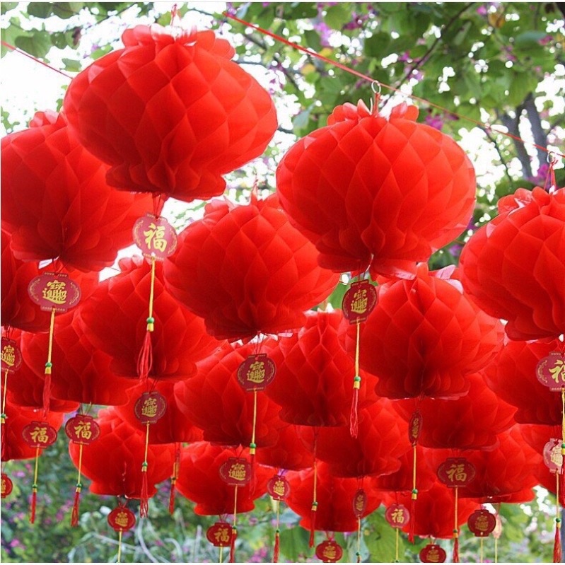 Đèn lồng đỏ mini treo trang trí Lễ Tết | BigBuy360 - bigbuy360.vn