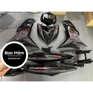 Dàn áo exciter 150 đen bóng tem mx king