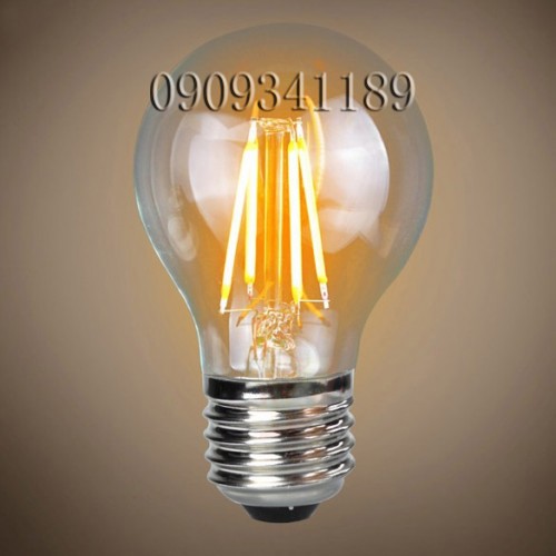 Bóng đèn led giá sợi tóc trang trí EDISON A60