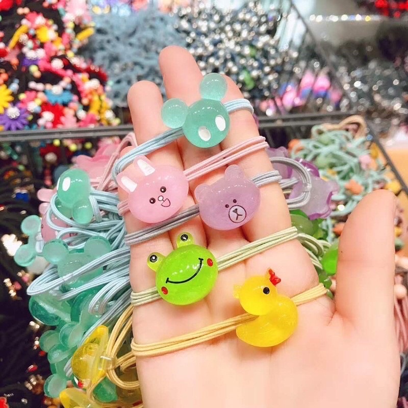Dây buộc tóc nhiều mẫu dễ thương