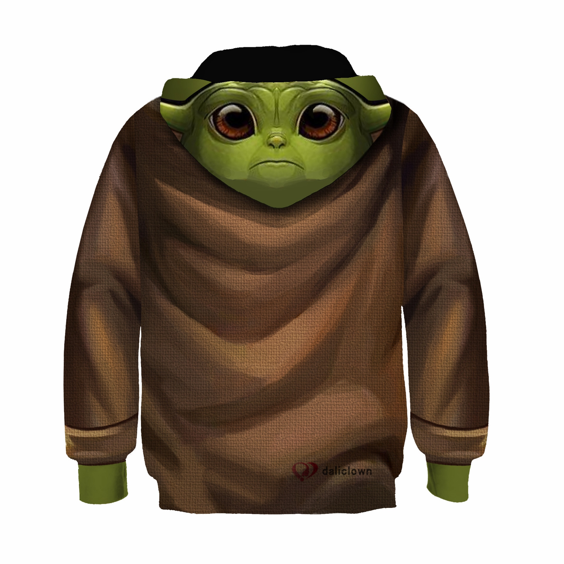 Áo Hoodie In Hình Yoda 3d Phim Star Wars