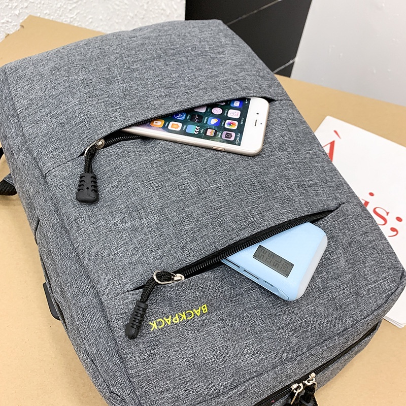 Ba lô nam nữ học sinh có cổng sạc USB mới