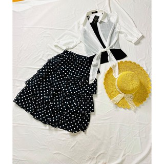 Áo khoác ngoài bikini thời trang đi biển, áo khoác voan mặc ngoài bikini - huyền anh shop