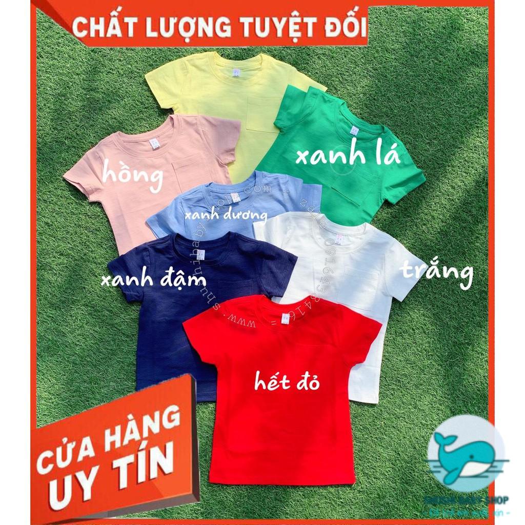 ÁO THUN MIAKIDS CỔ TRÒN CÓ TÚI MIAKIDS (Vàng - Trắng - Hồng)