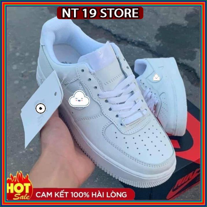 Giày air force 1 🎁 hàng chuẩn 🎁 giày nike af1 full trắng nam nữ đủ size full box bill