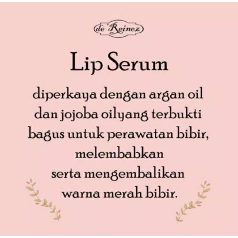 (Hàng Mới Về) Serum Dưỡng Môi De Reinez / Lip Dưỡng Ẩm / Serum | BigBuy360 - bigbuy360.vn