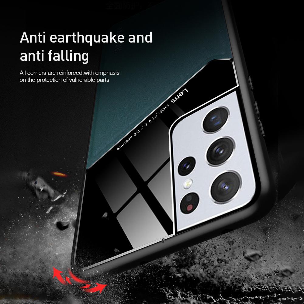 Ốp điện thoại da cho Samsung S21 S21Ultra S21 Plus S20 S20 Ultra S20 Plus S10 S10 Plus S20FE 5G S30 Plus S30 Ultra