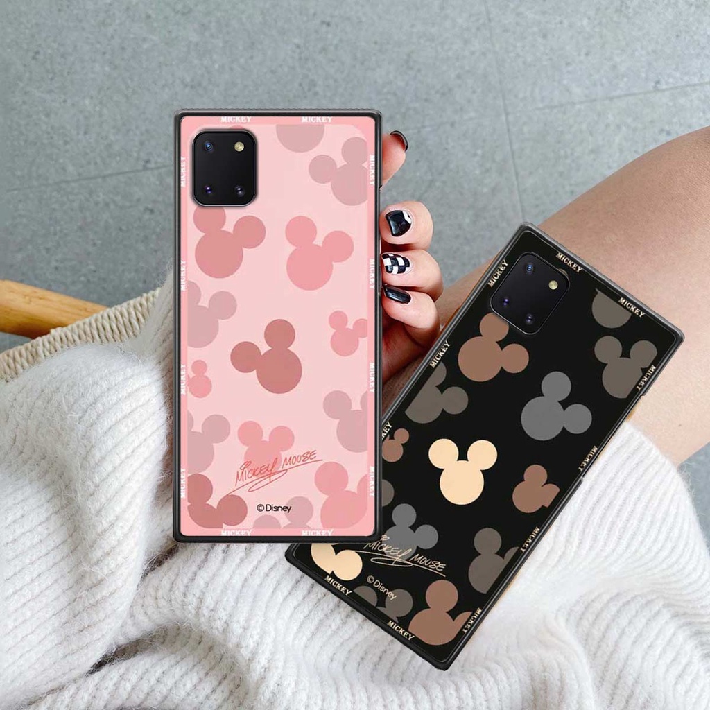 Ốp lưng điện thoại Samsung Note 10 Lite hình mic key min nie mouse thời trang, vỏ ốp rẻ đẹp