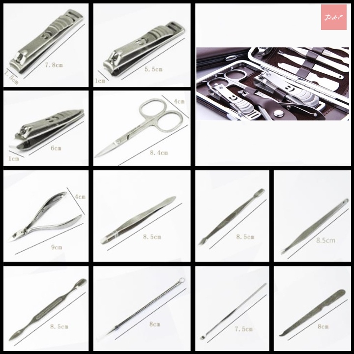 Bộ bấm móng tay 12 món đa năng