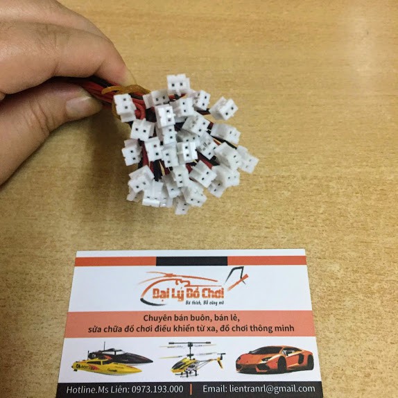 Dây nối jack PH2.0-2P dành để cắm vào mạch nhận RX