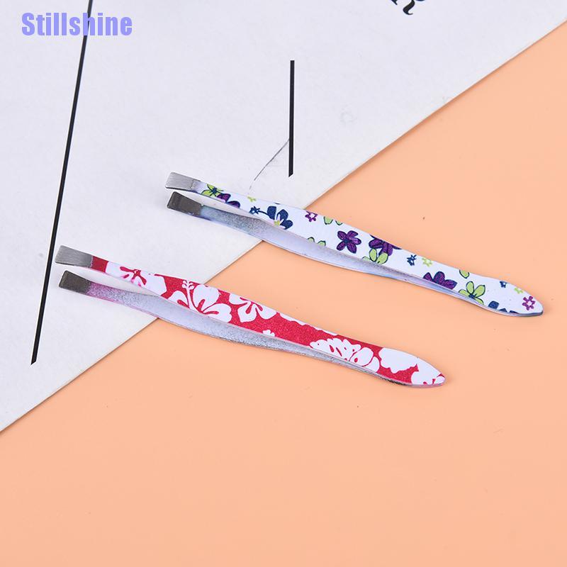 (Hàng Mới Về) Kéo Lông Mày Cầm Tay Bằng Thép Không Gỉ Nhỏ Gọn