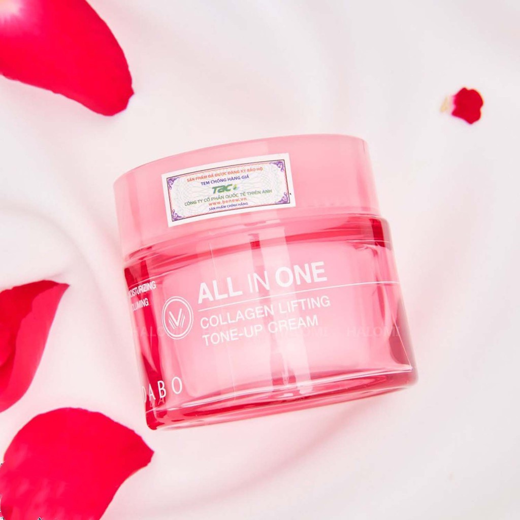 Kem lót nâng tone All In One Collagen Lifting Tone Up căng mịn da Hàn Quốc 50ml