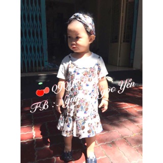 Combo set đầm + bộ peplum dây - C.Thuỷ