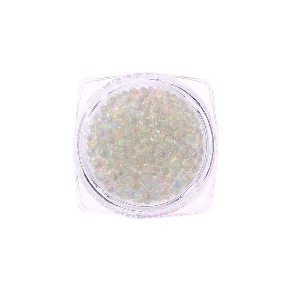 Set 2 Hộp Hạt Nhựa Bong Bóng Trang Trí Móng Tay