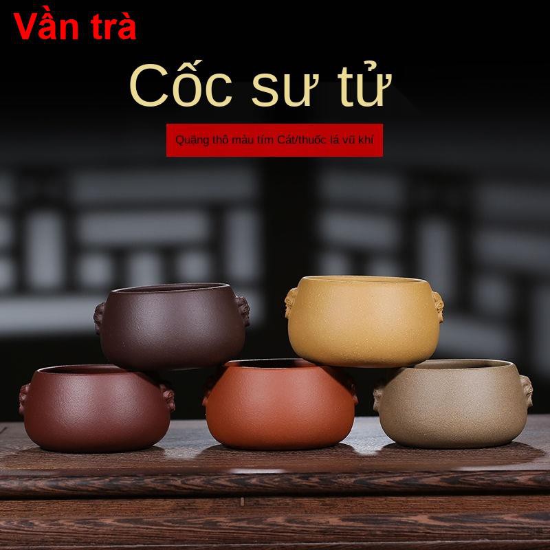 Chén đất sét màu tím Master Cup Handmade Single Kung Fu Tea Set Bowl Tách trà Cốc nhỏ Yixing <