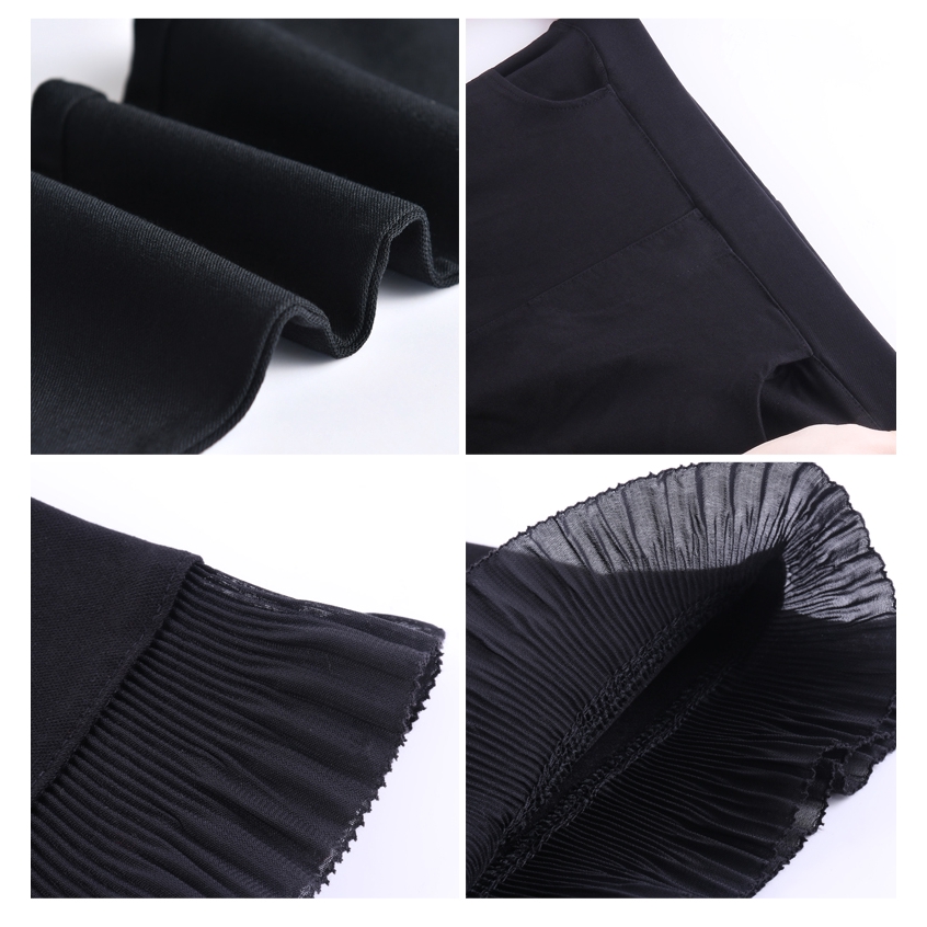 [Mã FASHIONT4WA2 giảm 10K đơn 50K] Quần Voan Dài Lưng Cao Ống Loe Thời Trang Thanh Lịch Cho Nữ | BigBuy360 - bigbuy360.vn