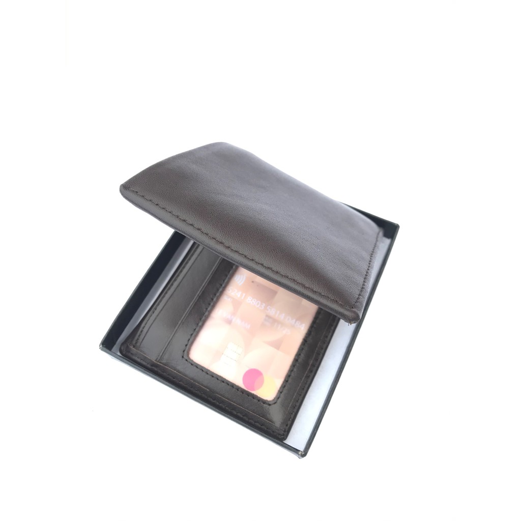 Ví Nam Da Bò Thật 100% Đốt Không Cháy (Ví Ngang) | BigBuy360 - bigbuy360.vn