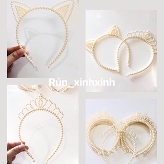 Bờm thỏ nơ xinh cute