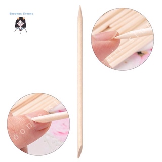 SET 2 Cây que gỗ cam chấm khoé móng, là mép móng,tháo móng giả