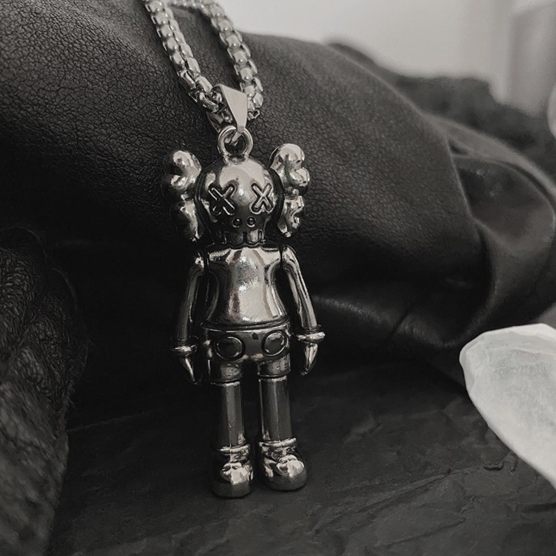 Dây Chuyền Mặt Hình Kaws Độc Đáo Cá Tính Hợp Thời Trang