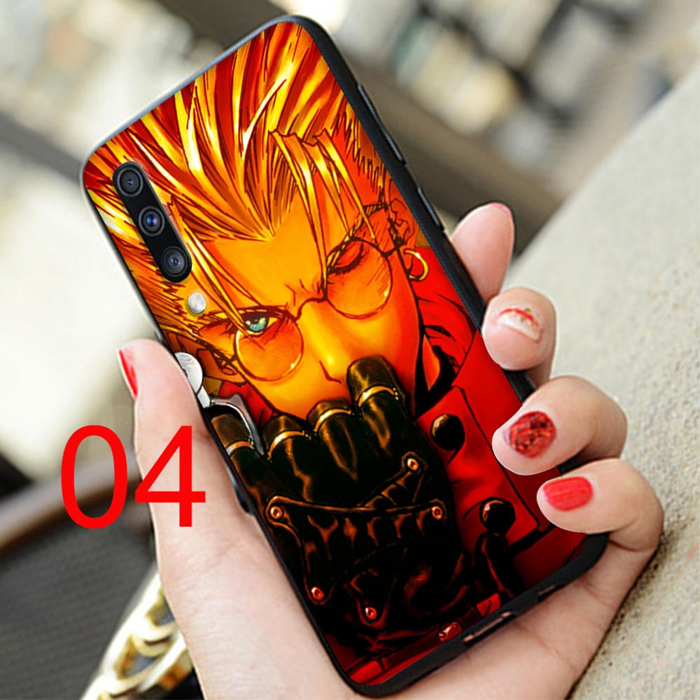 Ốp Điện Thoại Silicon Hình Anime Trigun Cho Samsung Galaxy A10 A30 A40 A50 A70 A9 A8 A7 A6 Plus No108