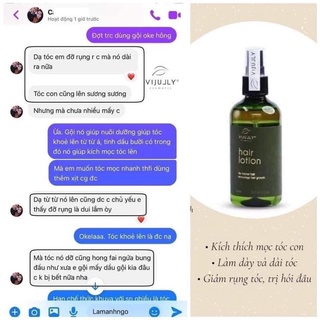 [Kèm Quà Tặng] Combo 5 chai tinh dầu bưởi giảm rụng tóc , mọc tóc Vi Jully