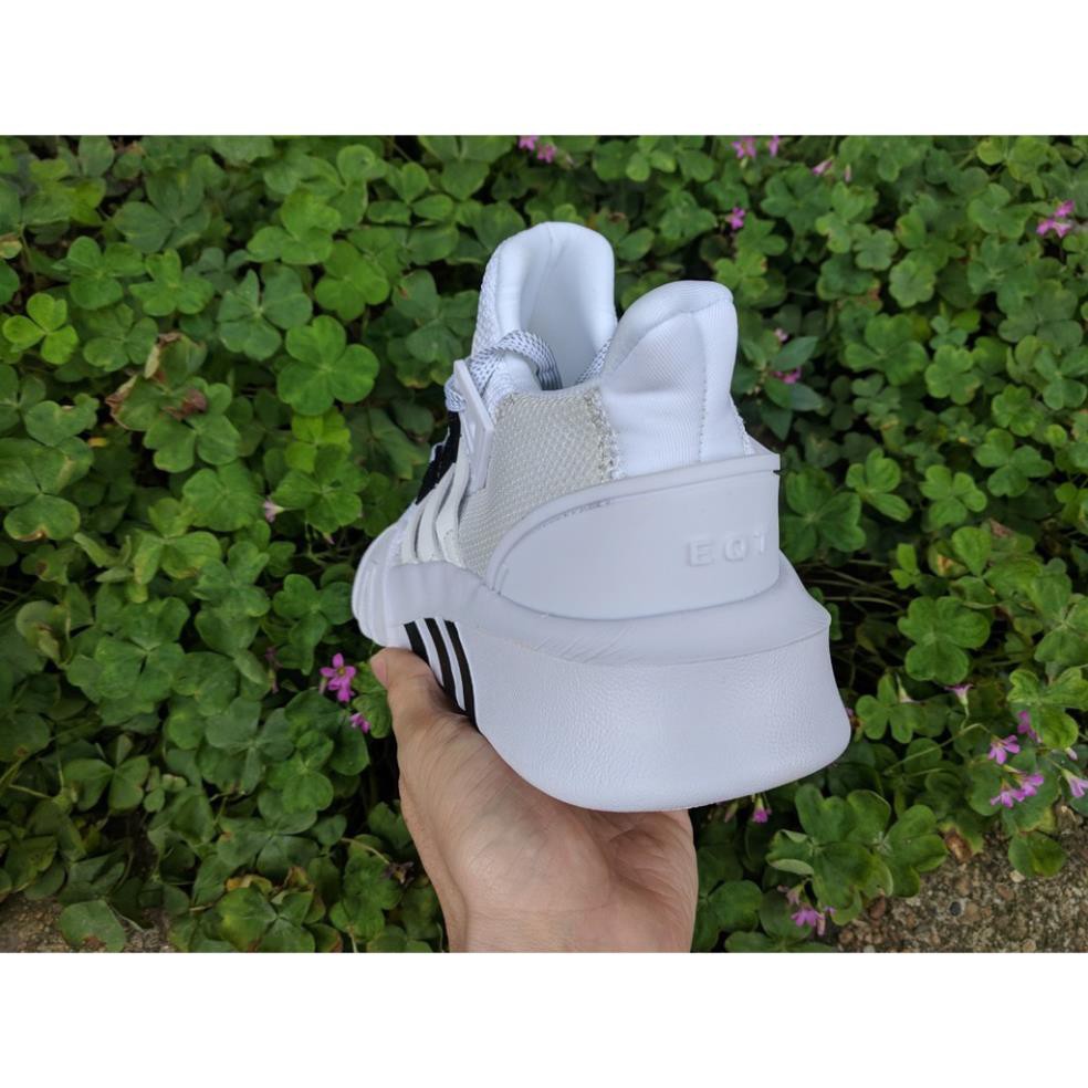 [Chính Hãng] [FULL BOX - CAO CẤP] Giày Adidas EQT Phản Quang Basketball ADV màu trắng sọc đen . 2020 new . :))