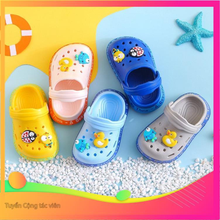 ⚡️ Dép Sục Cross Siêu Nhẹ dễ thương Chống Trơn Trượt đáng yêu Cho Bé