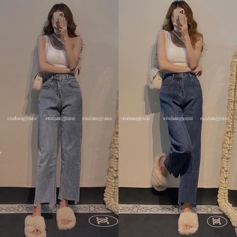 quần jeans ống đứng