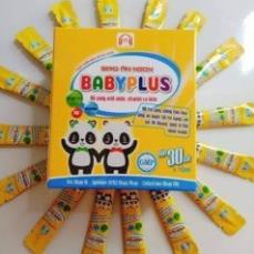 BabyPlus - Siro ăn ngon Hỗ trợ tăng cường tiêu hóa, giúp trẻ ăn ngon, tăng cân đạt chuẩn (30 gói)