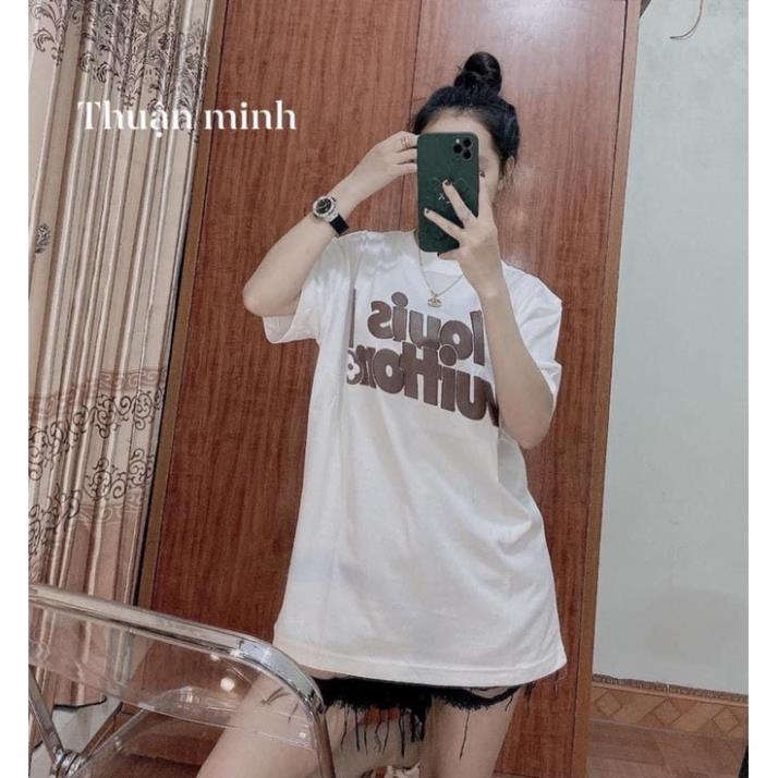 Áo Phông Gấu Louis in 3D Form Thụng Dấu Quần Siêu Xinh(Hàng Sẵn, Ảnh Thật)