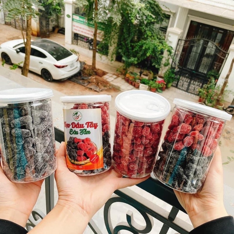 KẸO DÂU TÂY - DÂU TẰM 500gr ☄️ FREESHIP_ATVSTP Ăn Là Mê Ngay !
