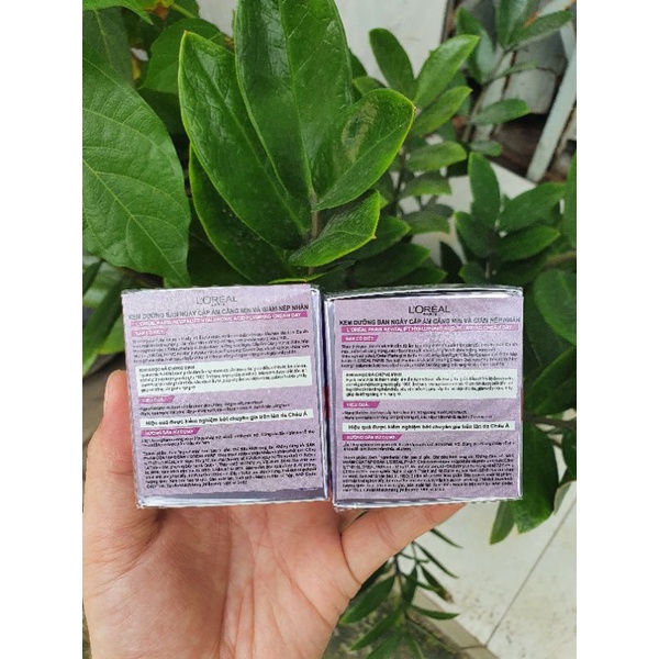 Kem dưỡng da siêu cấp ẩm Loreal Paris Revitalift 15ml - TÍM